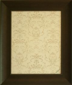 Home Office Dry Erase Message Board framed Brown Medium Contrast