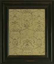 Organize with a Message Board framed Black Medium Mocha