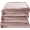 Heated Blanket Electric Throw, 100" x 90" King Size, Soft Flannel Heating Blanket with 10 Hours Timer Auto-off & 5 Heating Levels, Dual Control