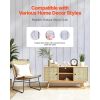 Peel and Stick Wallpaper, 17.7 x 472.4 inch Contact Paper White Wood Textured Waterpoof Self Adhesive