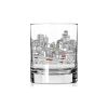 Chicago Printed Skyline Rocks Glass