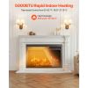 Electric Fireplace Insert, 26 inch Recessed and Wall Mounted with Adjustable Flame Color Brightness & 8h Timer & Remote Control