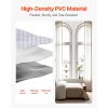 Peel and Stick Wallpaper, 17.7 x 472.4 inch Contact Paper White Wood Textured Waterpoof Self Adhesive
