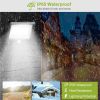 100 LED Solar Motion Sensor Wall Light,IP65 Waterproof Outdoor Solar Lamp
