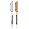 2pcs Metallic Pen; Golden Silver Resin Drawing Pen; Marker Pen For Acrylic Paint DIY Epoxy Resin Mold Highlight Permanent Marker Handmade Craft