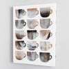 Dreamy Coffee Cups Canvas Print or Poster