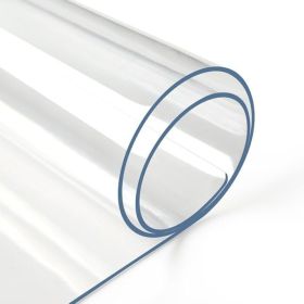 Clear Table Protector Mat -1.5mm Thickness Waterproof Heavy Duty PVC Table Cover For Dining Room Table (Option: 1.5mm-24x95inches)